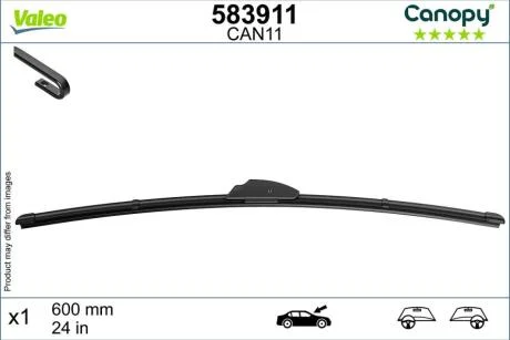 Щітки склоочисника VALEO 583911