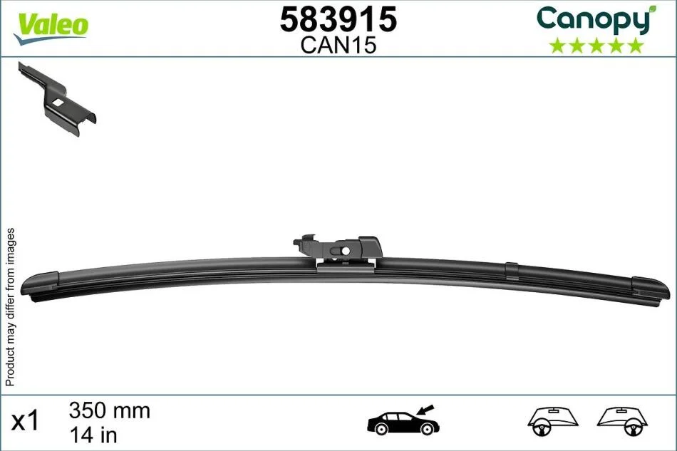 Щітки склоочисника VALEO 583915 (фото 1)