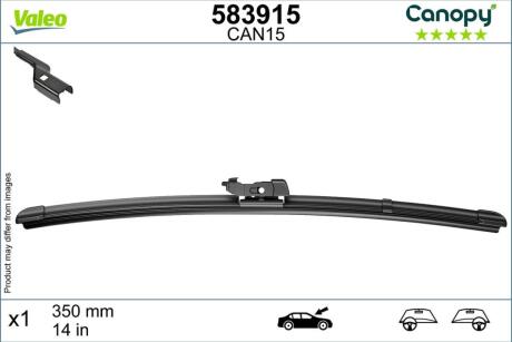 Щітки склоочисника VALEO 583915