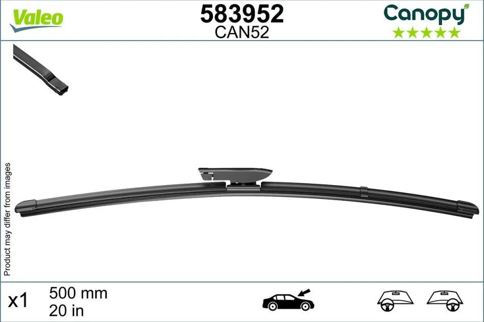 Щітки склоочисника VALEO 583952 (фото 1)