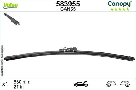 Щітки склоочисника VALEO 583955
