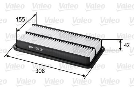 Повітряний фільтр VALEO 585128