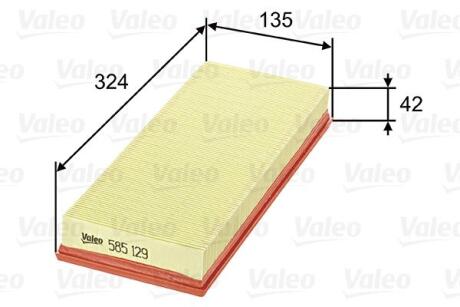 Фільтр повітряний VALEO 585129