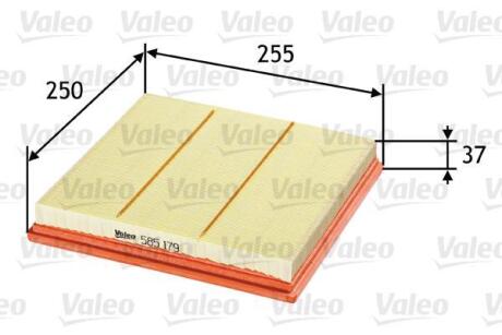 Фільтр повітря VALEO 585179