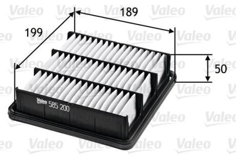 Фільтр повітря VALEO 585200
