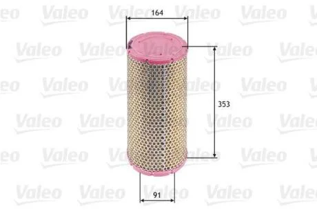 Повітряний фільтр VALEO 585624