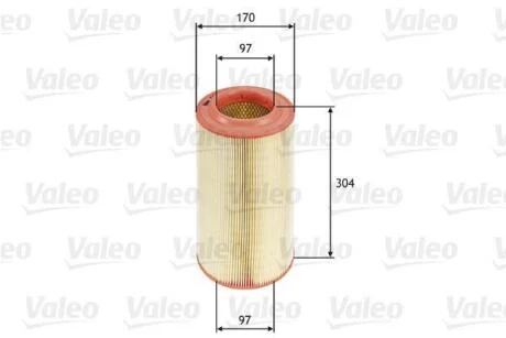 Повітряний фільтр VALEO 585694