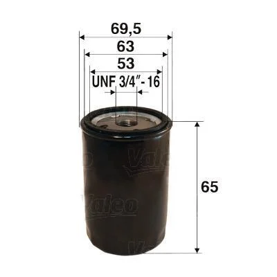 Оливний фільтр VALEO 586054 (фото 1)