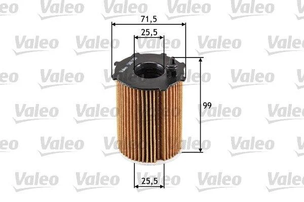 Фільтр масляний VALEO 586500 (фото 1)