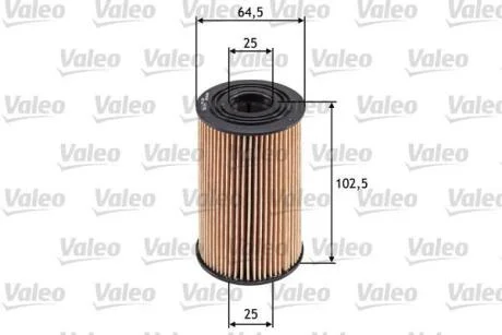 Фільтр масляний VALEO 586579