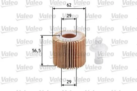 Фільтр масляний VALEO 586583