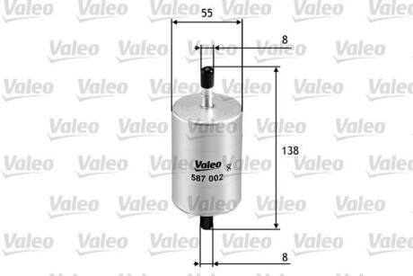 Фільтр палива VALEO 587002