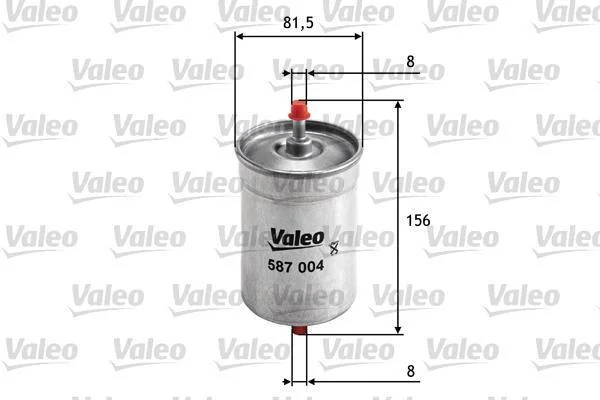 Фільтр палива VALEO 587004 (фото 1)