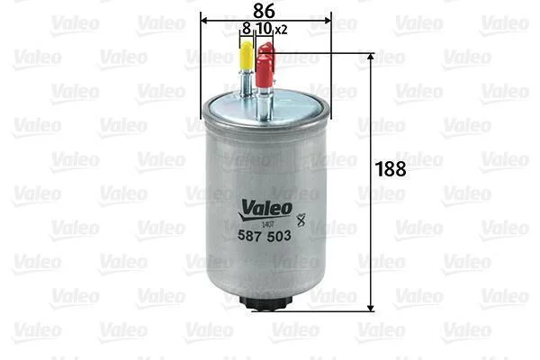 Фільтр палива VALEO 587503 (фото 1)