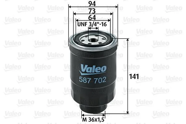 Фільтр палива VALEO 587702 (фото 1)