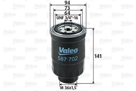 Фільтр палива VALEO 587702