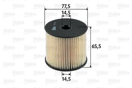 Фільтр паливний VALEO 587903
