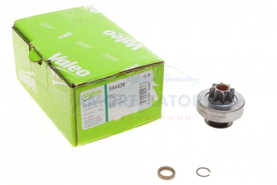 Бендикс стартера VALEO 594436 (фото 1)