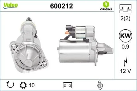 Стартер VALEO 600212