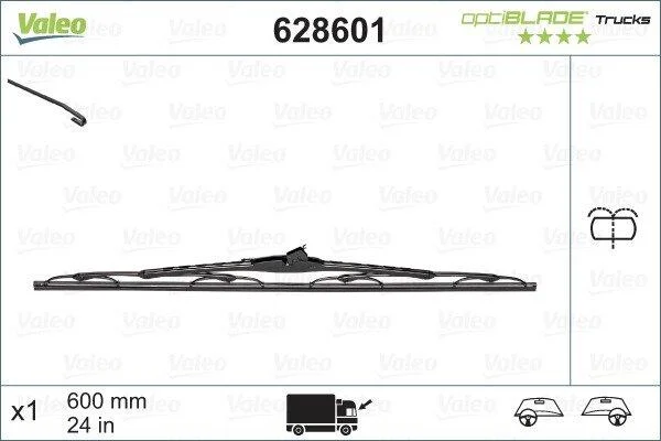 Склоочисник VALEO 628601 (фото 1)