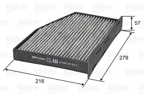 Фільтр салону VALEO 698801