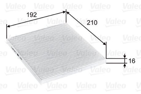 Фільтр, повітря у салоні VALEO 715807