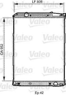 Радіатор VALEO 733507