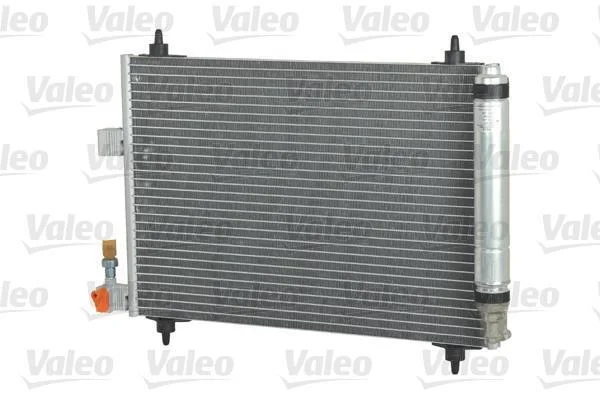 Конденсатор кондиціонера (з осушувачем) CITROEN C5 II, C5 III, C6 PEUGEOT 407 1.6-3.0 03.04- VALEO 814090 (фото 1)