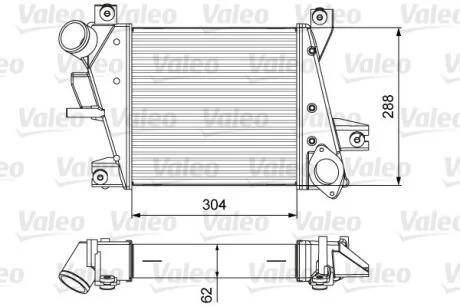 Інтеркулер VALEO 818360