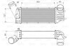 CITROEN Радіатор турбокомпресора XSARA (N1) 2.0 HDi 109 01-05 VALEO 818648 (фото 1)