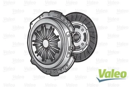 OPEL К-т зчеплення (диск + корзина) Astra J/Zafira C 1.8 VALEO 832531