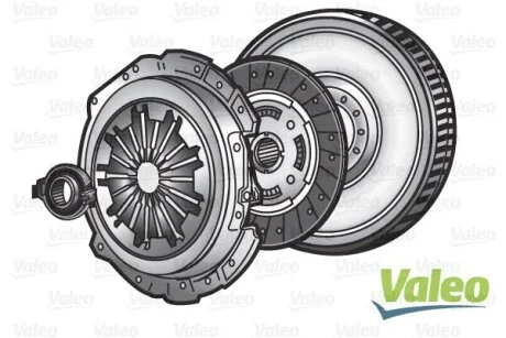 Зчеплення+ маховик AUDI A4 A6, VW PASSAT (8D2, B5) 81 KW 110 PS 1.8-1.9 TDI 95- VALEO 835005