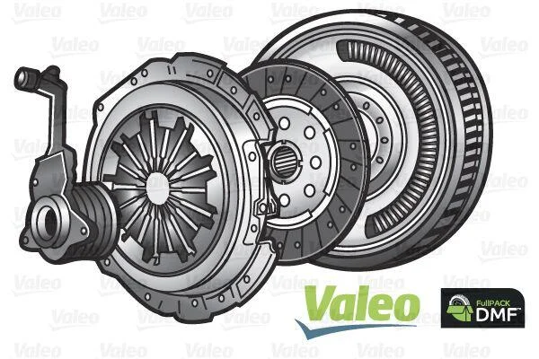 Маховик+комплект зчеплення VALEO 837444 (фото 1)