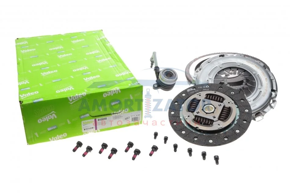 Зчеплення+Маховик NISSAN PRIMERA, RENAULT MEGANE II 1.9 dCI 02- (Вир-во) VALEO 845048 (фото 1)