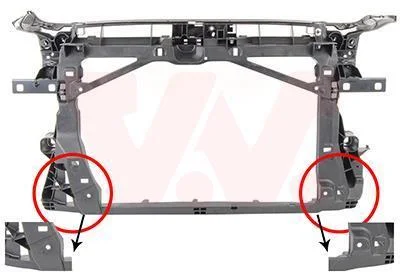 Панель пер. AUDI A3 12 > 16 (Van Wezel) VAN WEZEL 0336668