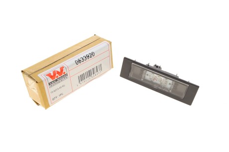 Підсвістка номерного знаку VAN WEZEL 0633920