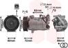 Компресор кондиціонера RENAULT MEGANE/SCENIC 2009- VAN WEZEL 4300K489 (фото 1)