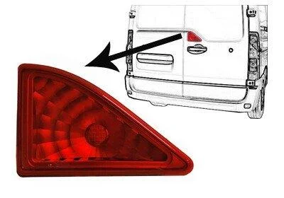 Задній стоп-сигнал Opel Movano 10-, Renault Master VAN WEZEL 4388929