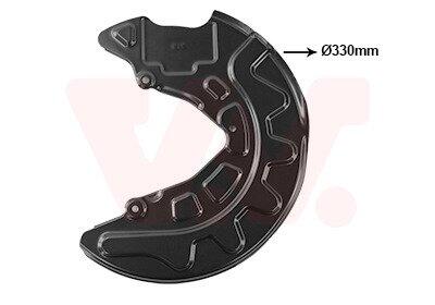 Відбивач, гальмівний диск VAN WEZEL 5766371