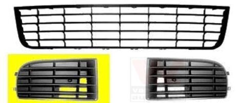 Решітка бампера пер. пра. VW GOLF 04-09 (Equipart) VAN WEZEL 5894592