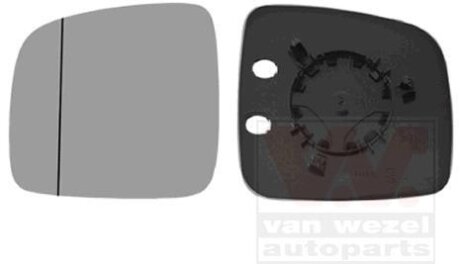 Дзерк. вкладиш лів. VW CADDY 04-10 (Hagus) VAN WEZEL 5896831