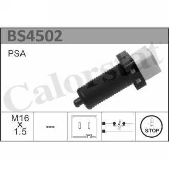 Вимикач ліхтаря стоп-сигналу VERNET BS4502