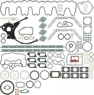Повний комплект прокладок двигуна DEUTZ FAHR M 600, M 610, M 620 SAME 115, 130, 130 HI LINE VICTOR REINZ 012906103 (фото 1)