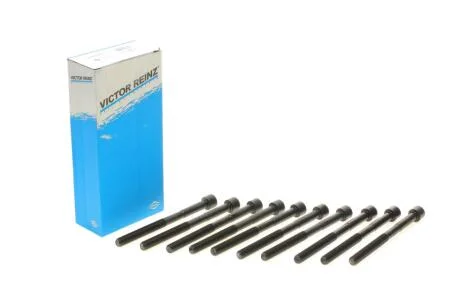 Комплект болтів з головкою системи TORX з чорного металу VICTOR REINZ 143233303