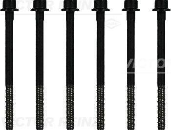 Набір болтів ГБЦ ALFA ROMEO MITO FIAT 500, 500 C, 500L, PANDA, PUNTO, PUNTO/HATCHBACK LANCIA YPSILON 0.9/0.9CNG/0.9LPG 09.09- VICTOR REINZ 143237601