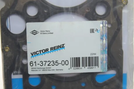 Прокладка, головка циліндра REINZ 61-37235-00 VICTOR REINZ 613723500