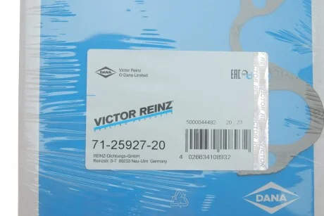 Прокладка впускного колектора VICTOR REINZ 712592720