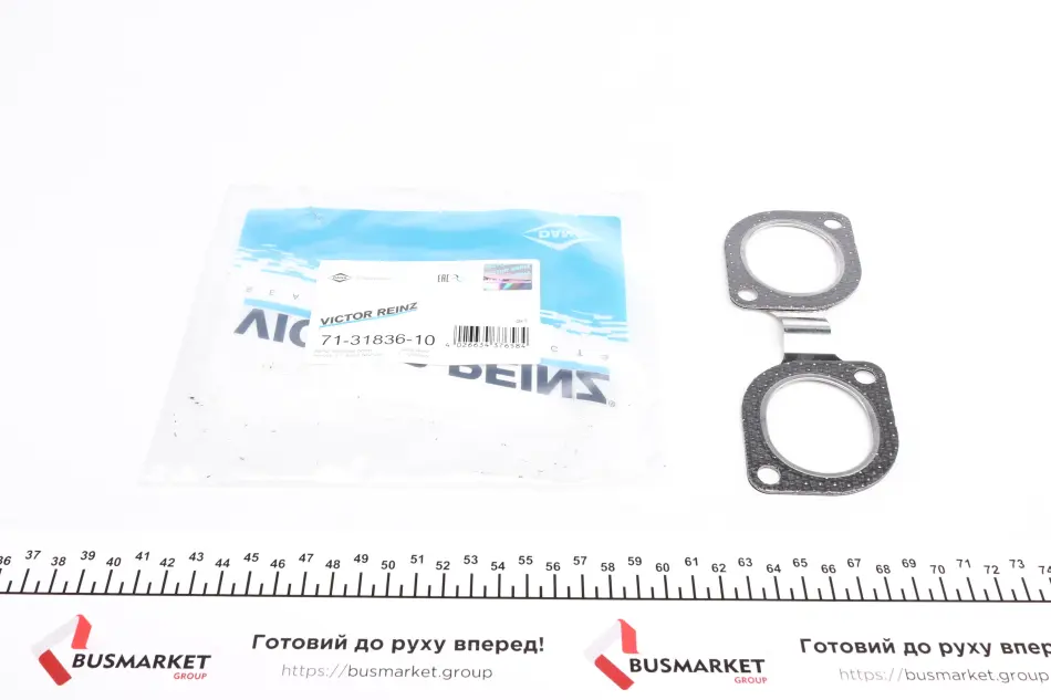Прокладка випускного колектора REINZ 71-31836-10 VICTOR REINZ 713183610 (фото 1)