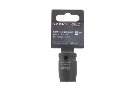 Головка ударна VIGOR V5550S14