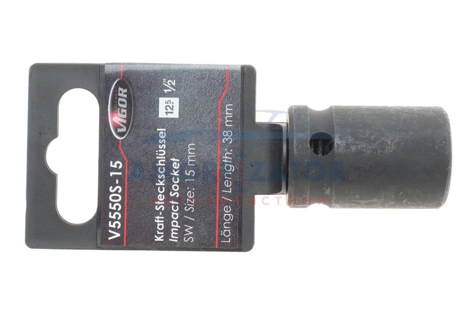 Головка ударна VIGOR V5550S15 (фото 1)